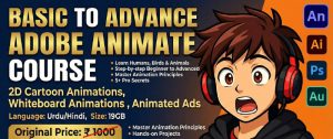Basic to Advance Adobe Animate Course